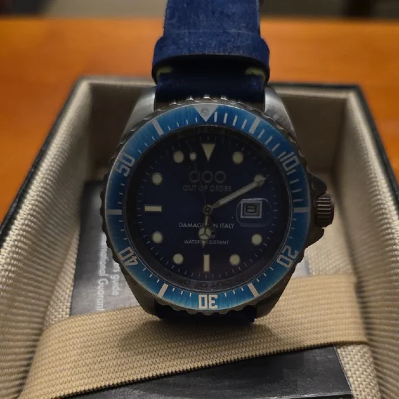 Out of Order Blue and Black Watch - Picture 1 of 13